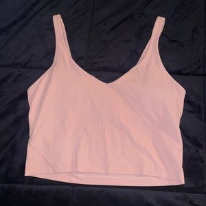Cropped align tank